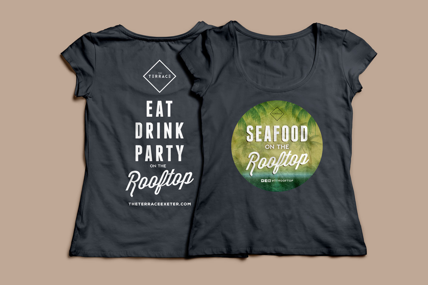 Evolve Promotion - The Terrace Staff T-Shirts