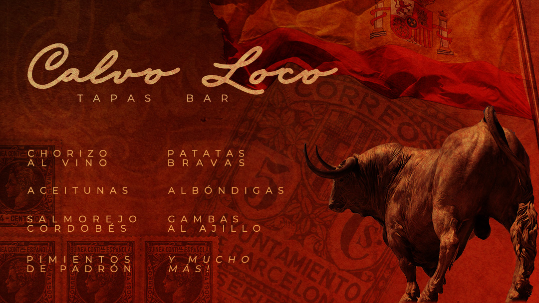 Calvo Loco branding concept artwork
